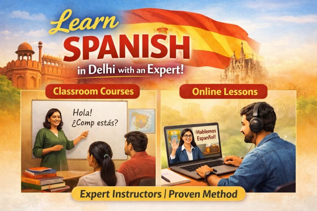 Learn Spanish in Delhi with an Expert